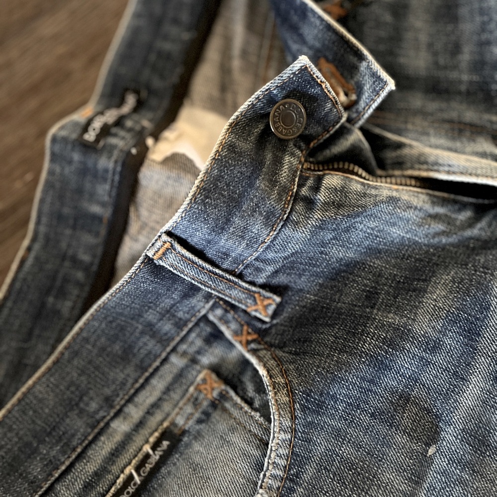 Dolce & Gabbana Distressed Denim Size 32 Men’s (gently used)